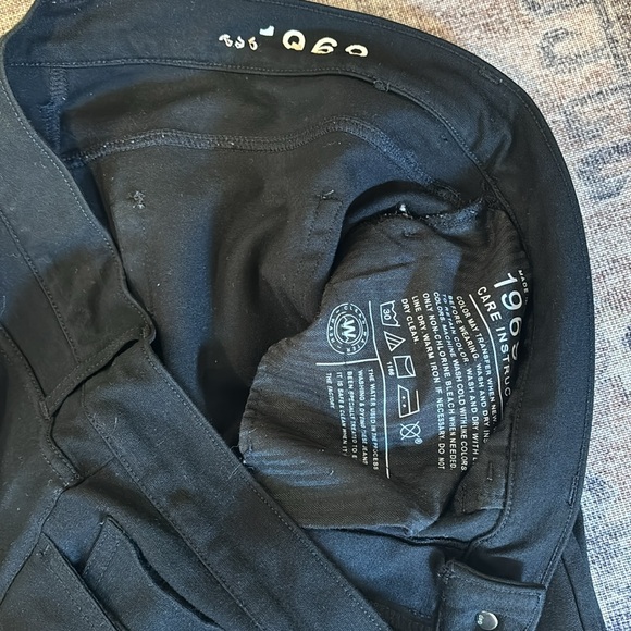 GAP Black Legging Jeans size 14 - Picture 4 of 6